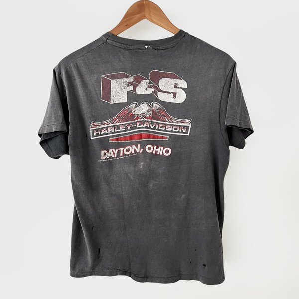 1970s Harley Davidson Vintage Tee Shirt