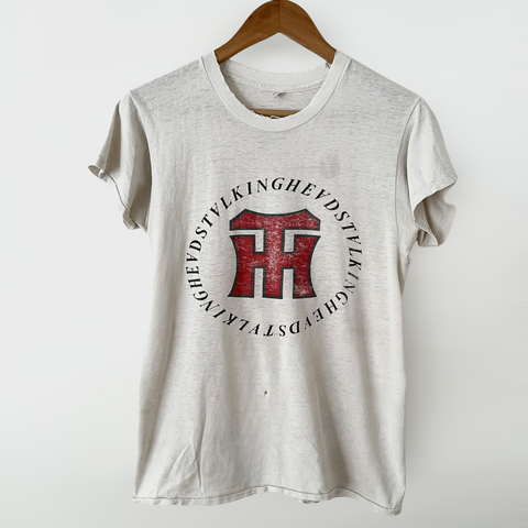 1982 Talking Heads "The Name Of The Band Is" Vintage Promo Tee Shirt