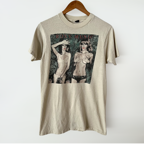 1970s Roxy Music "Country Life" Vintage Promo Tee Shirt