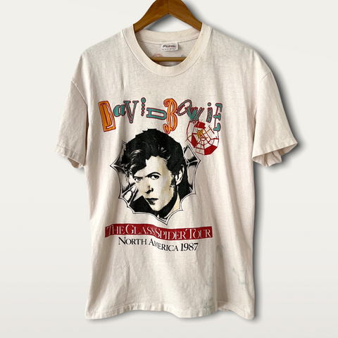 1987 David Bowie "The Glass Spider" Tour Tee Shirt