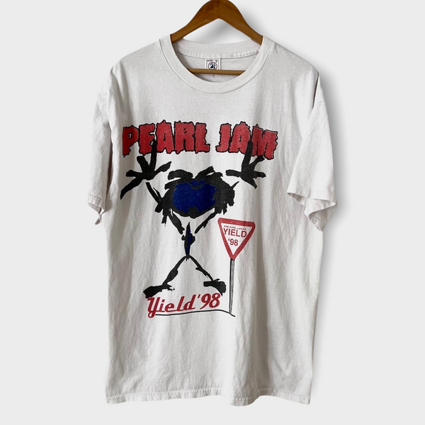 1998 Pearl Jam "Yield" Vintage Tour Tee Shirt