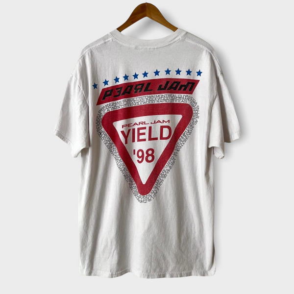 1998 Pearl Jam "Yield" Vintage Tour Tee Shirt