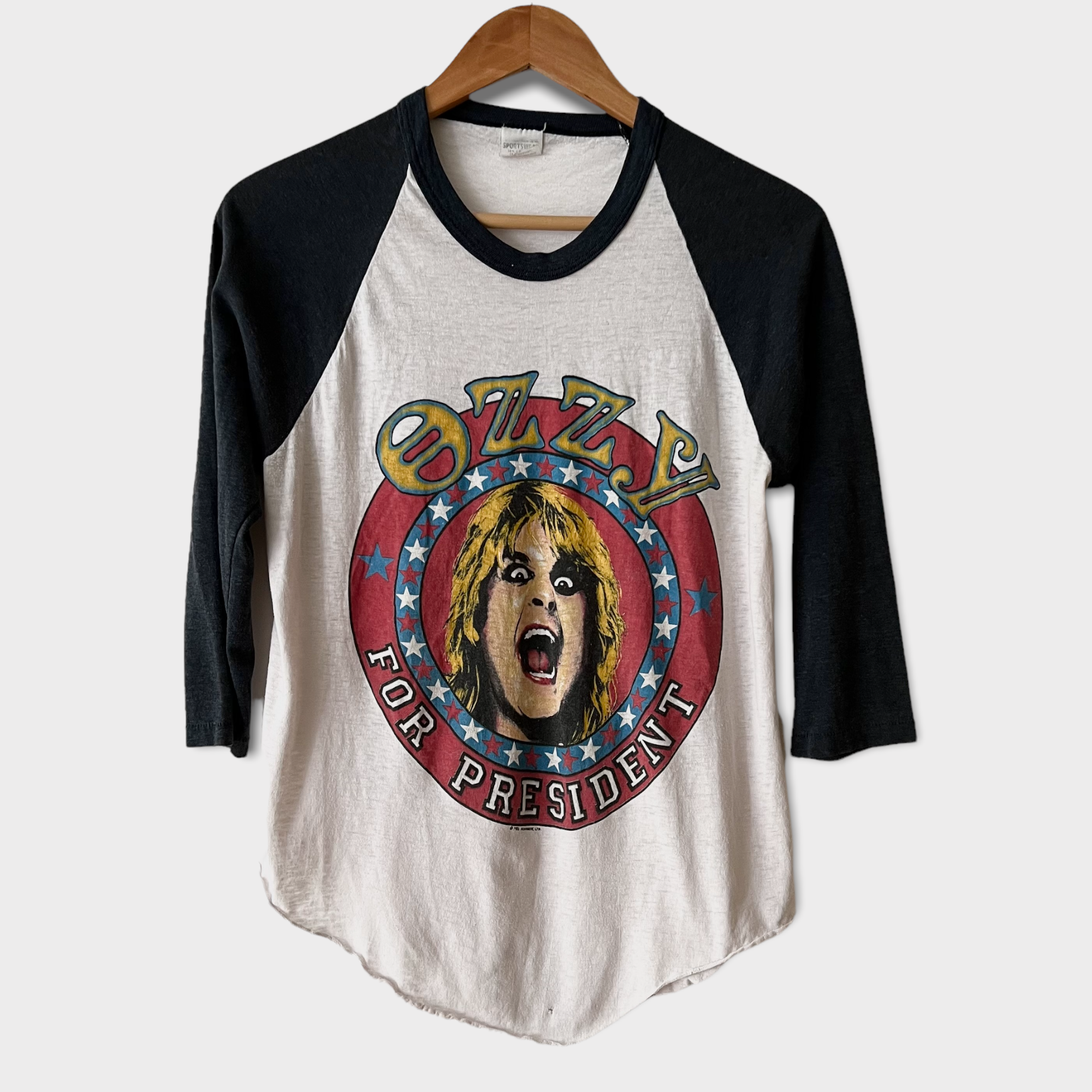 1984 Ozzy Osbourne "From The Rio Grande" Texas Tour Vintage Tee Shirt
