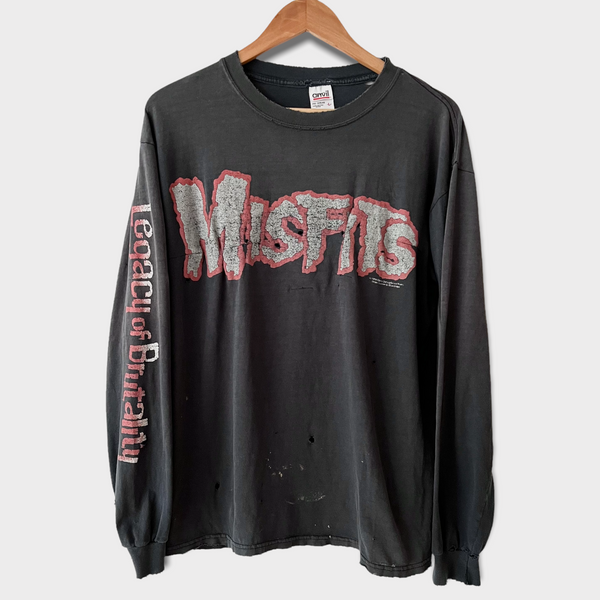 1999 Misfits "Legacy Of Brutality" Vintage Promo Tee Shirt