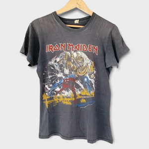 1982 IRON MAIDEN "Number Of The Beast" World Tour Tee Shirt