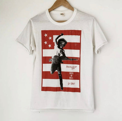1980s Buckwheat Bruce Springsteen Spoof Parady Vintage Tee Shirt