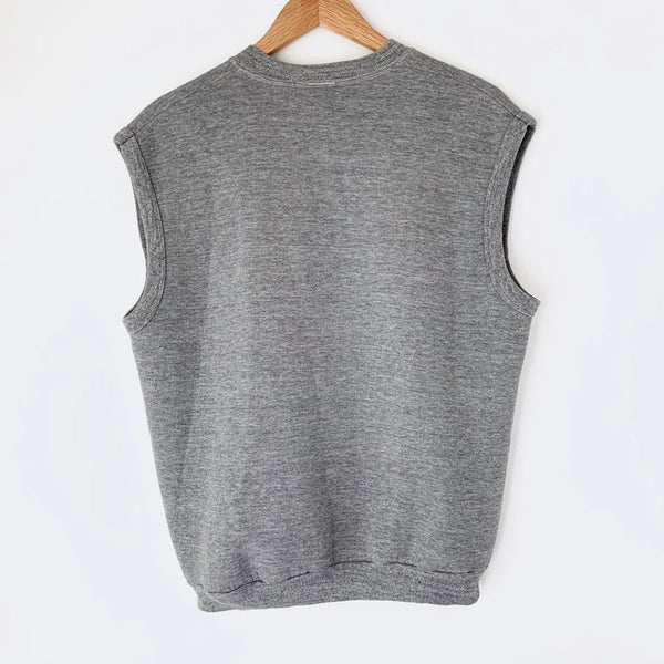 1980s Nike Logo Vintage Athletic Muscle Tank Top Sweatshirt