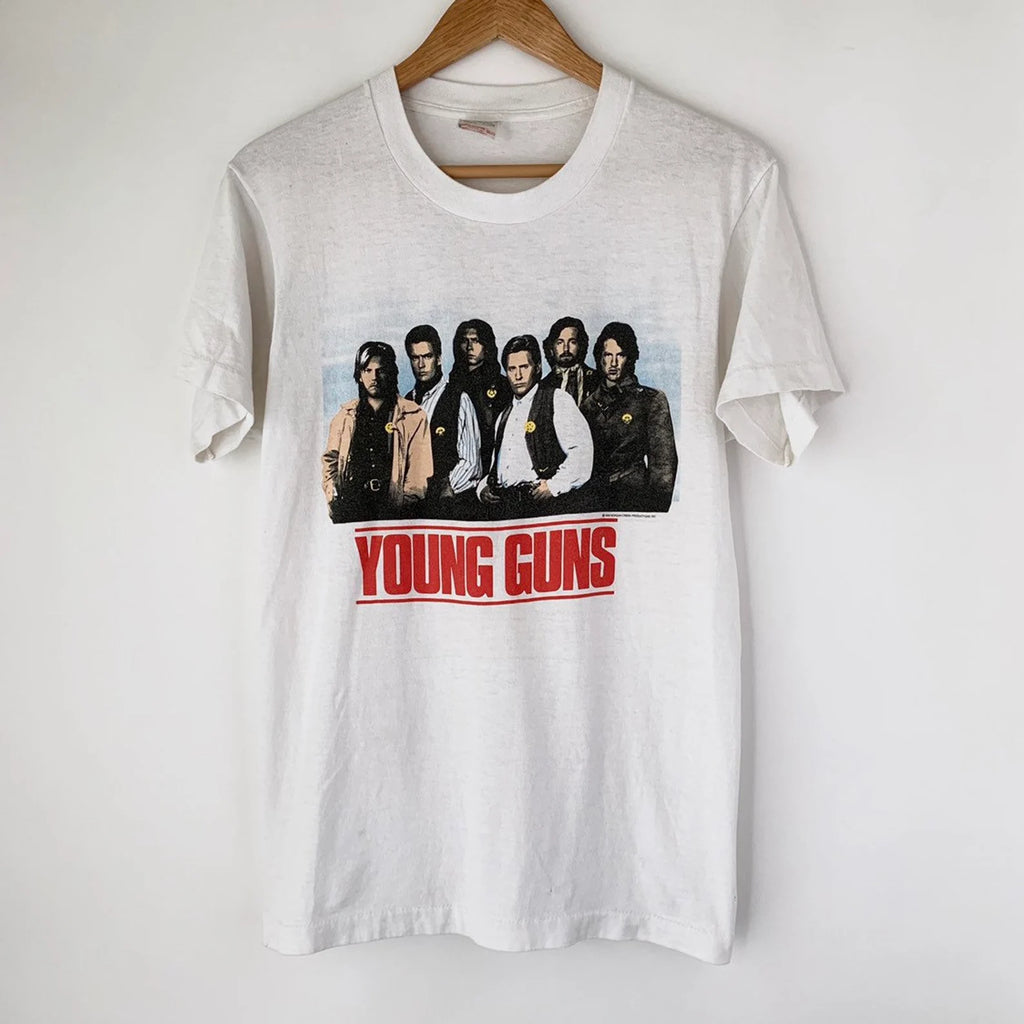 1988 Young Guns Vintage Movie Promo Tee Shirt – Zeros Revival