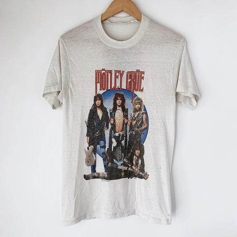 1987 Motley Crue "Alister Fiend" Vintage Promo Tee Shirt