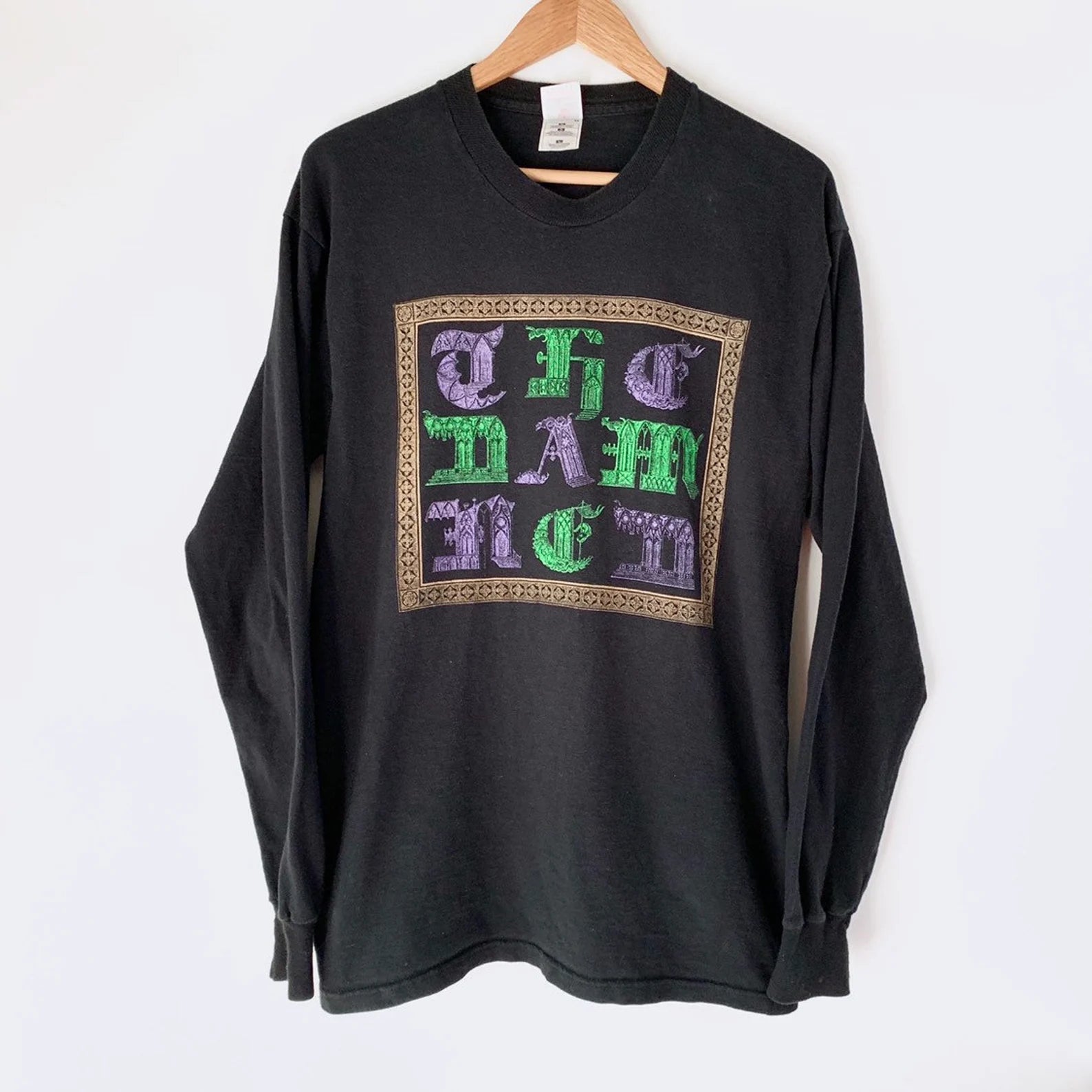 1998 The Damned Vintage Tour Long Sleeve Tee Shirt