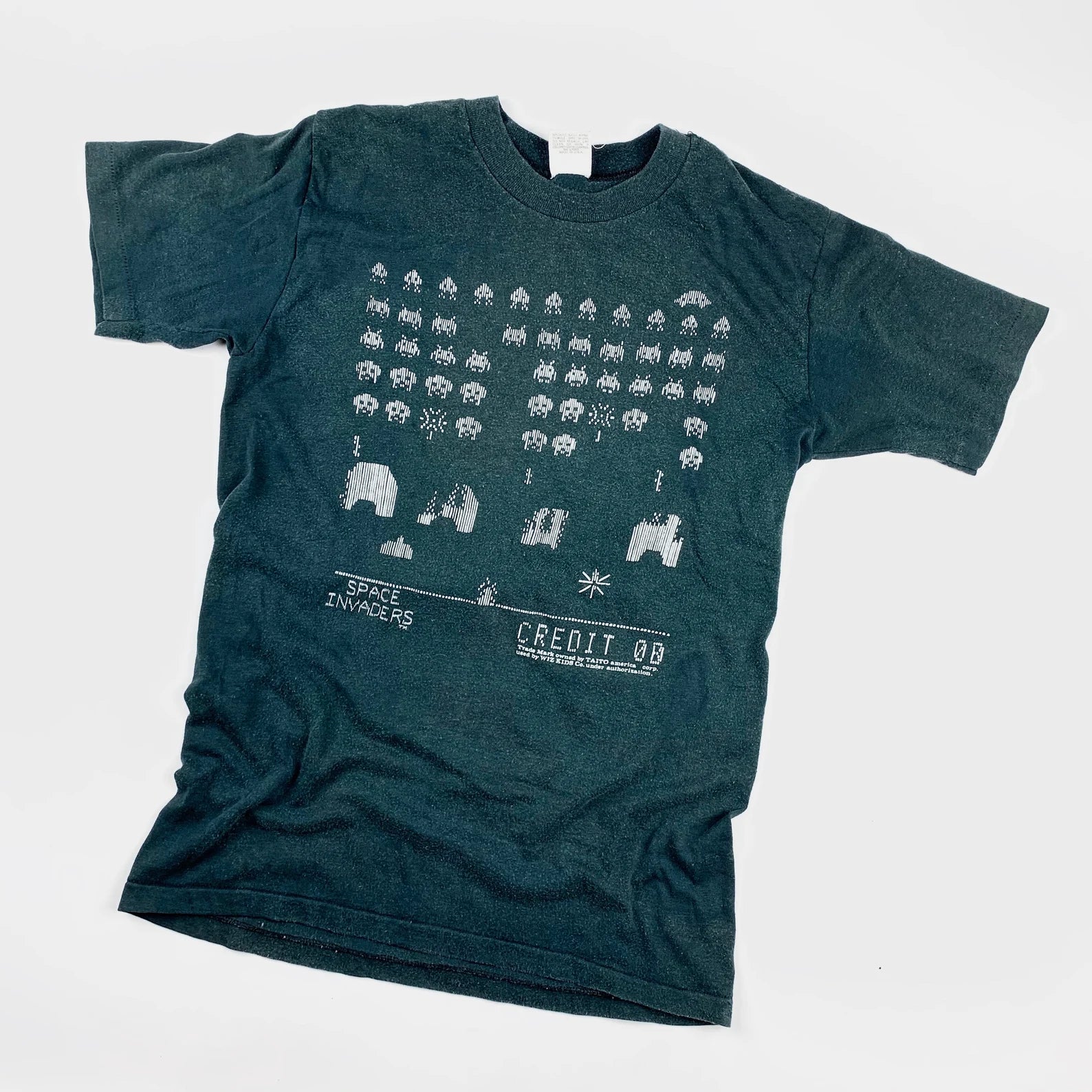 1970s Space Invaders Video Game Vintage Tee Shirt