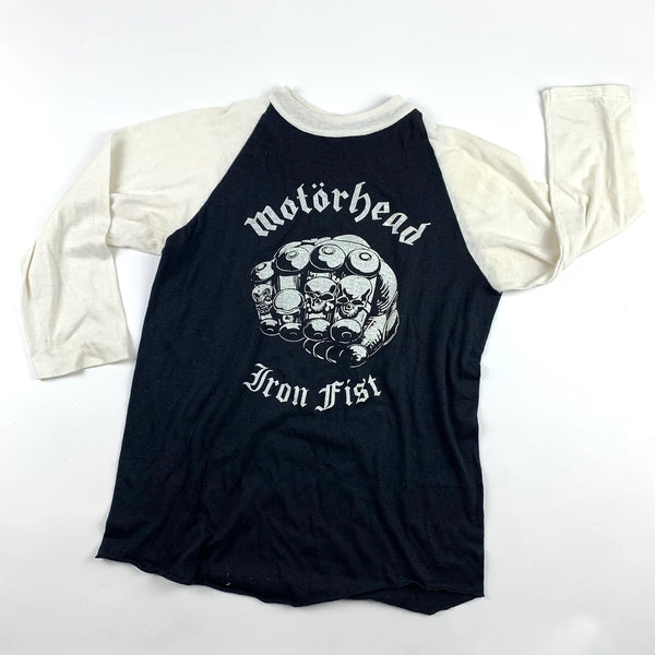 1982 Motorhead "Iron Fist" Vintage Tour Tee Shirt