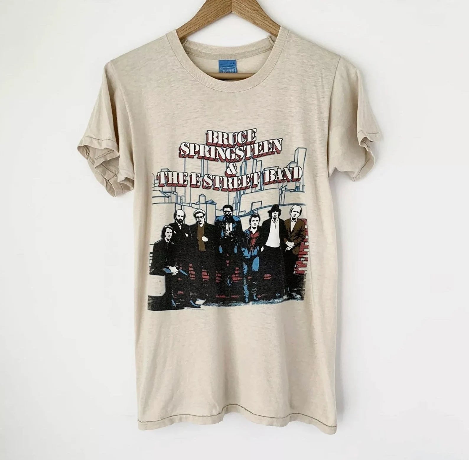 1980 Bruce Springsteen Vintage Tour Tee Shirt