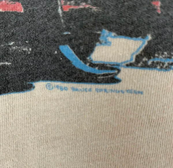 1980 Bruce Springsteen Vintage Tour Tee Shirt