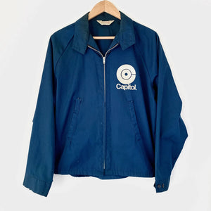 1960s Capitol Records Vintage Employee Zip Up Jacket