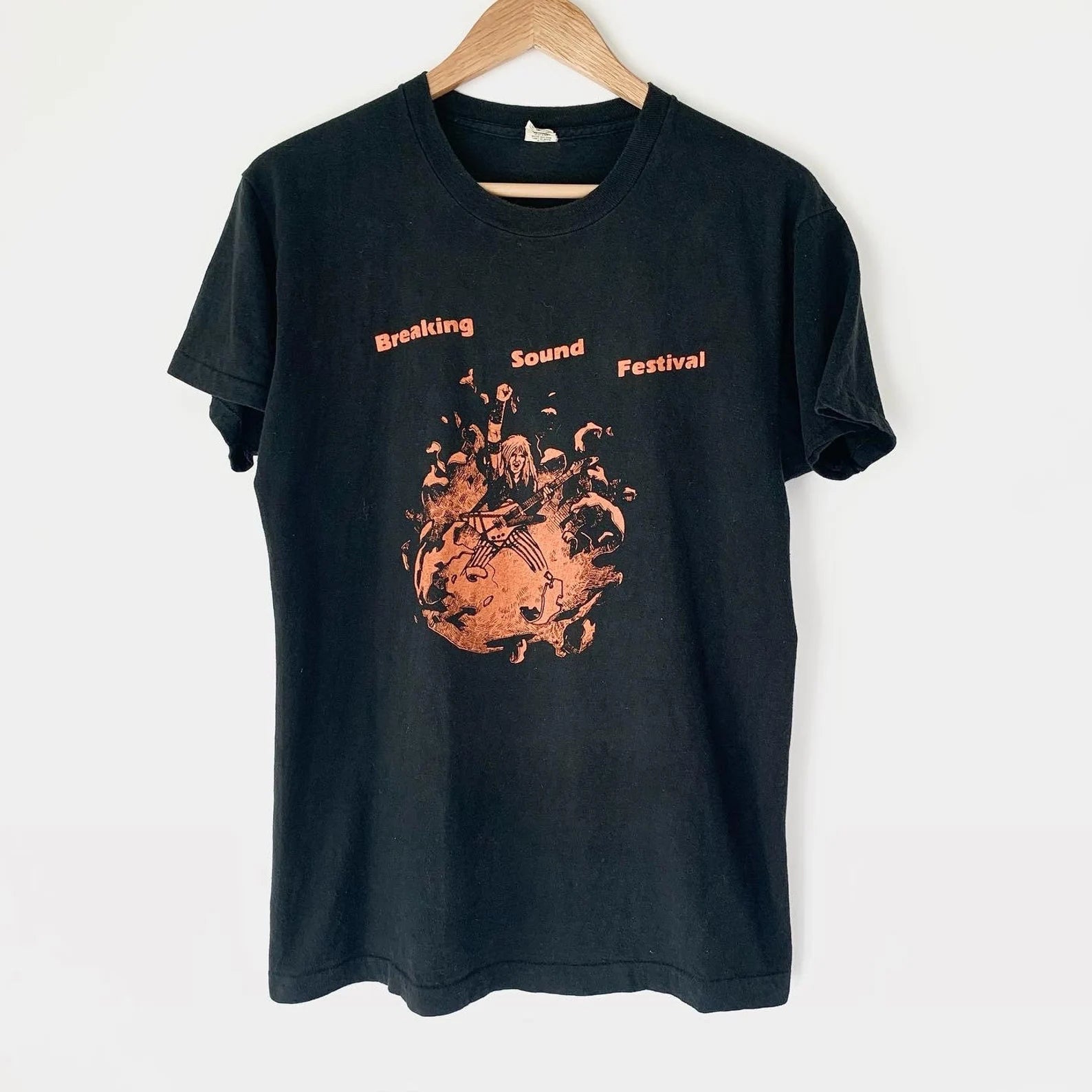 1984 Breaking Sound Festival Metallica Dio Ozzy Osbourne Vintage Concert Tee shirt