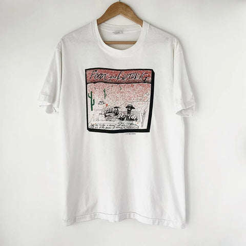 1990s Fear And Loathing Ralph Steadman Vintage Art Tee Shirt
