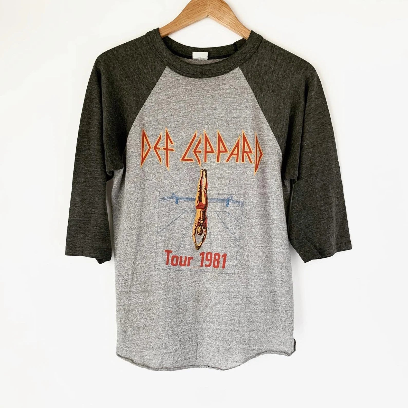 1981 Def Leppard " High And Dry" Vintage Tour Tee Shirt