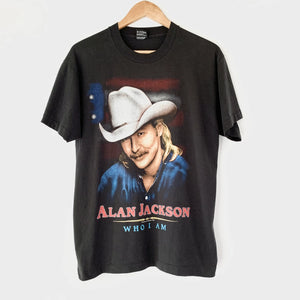 1994 Alan Jackson "Who I Am" Vintage Tour Tee Shirt