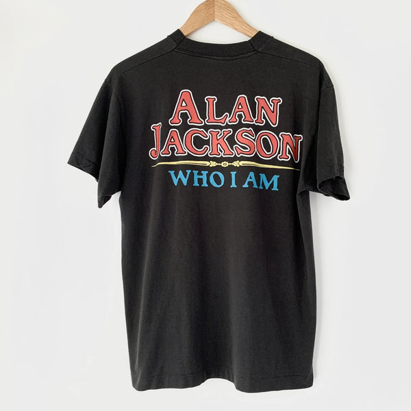 1994 Alan Jackson "Who I Am" Vintage Tour Tee Shirt