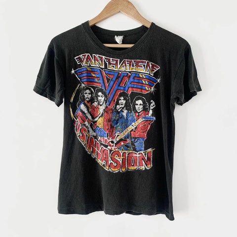 1980 Van Halen Vintage Tour Tee Shirt