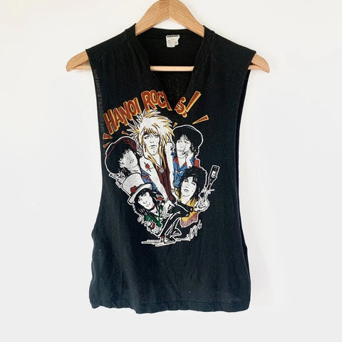 1984 Hanoi Rocks Vintage Tour Tee Shirt