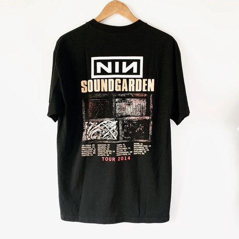 2014 Nine Inch Nails Soundgarden Tour Tee Shirt