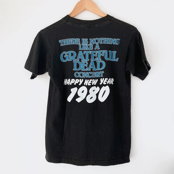 1979 Grateful Dead "Happy New Year 1980" Vintage Concert Tee Shirt
