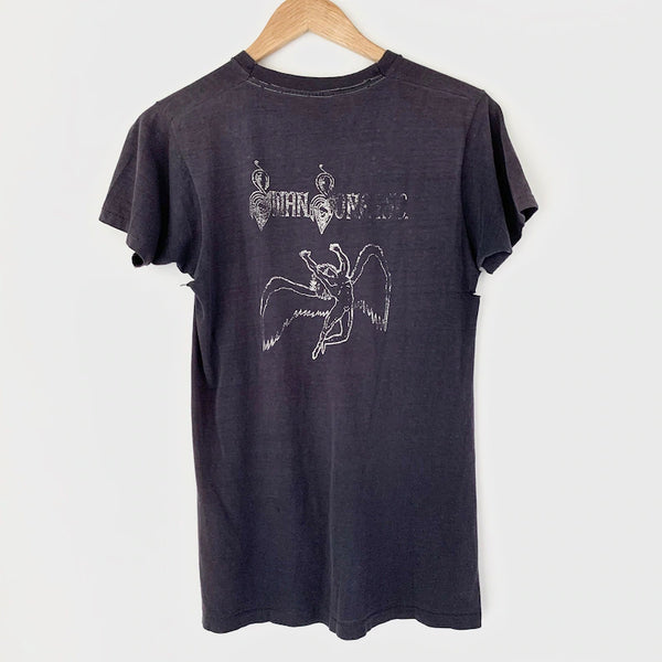 1976 Led Zeppelin "The Song Remains The Same" Vintage Promo Tee Shirt