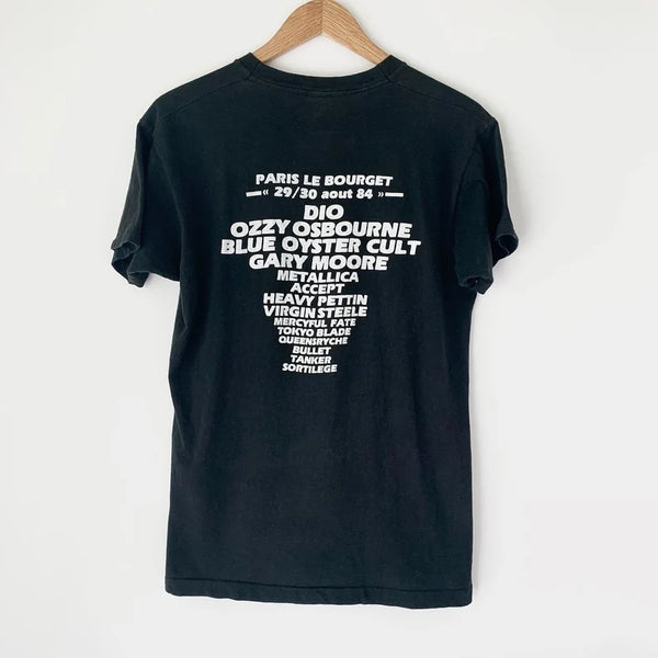 1984 Breaking Sound Festival Metallica Dio Ozzy Osbourne Vintage Concert Tee shirt