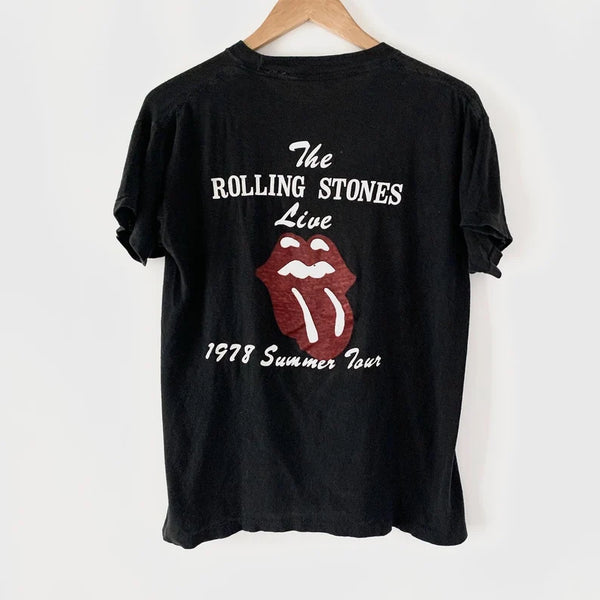 1978 The Rolling Stones Summer Tour Band Vintage Tee Shirt