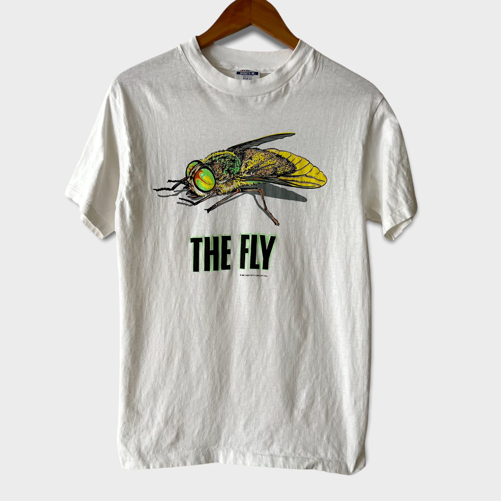 1986 The Fly Vintage Movie Promo Tee Shirt