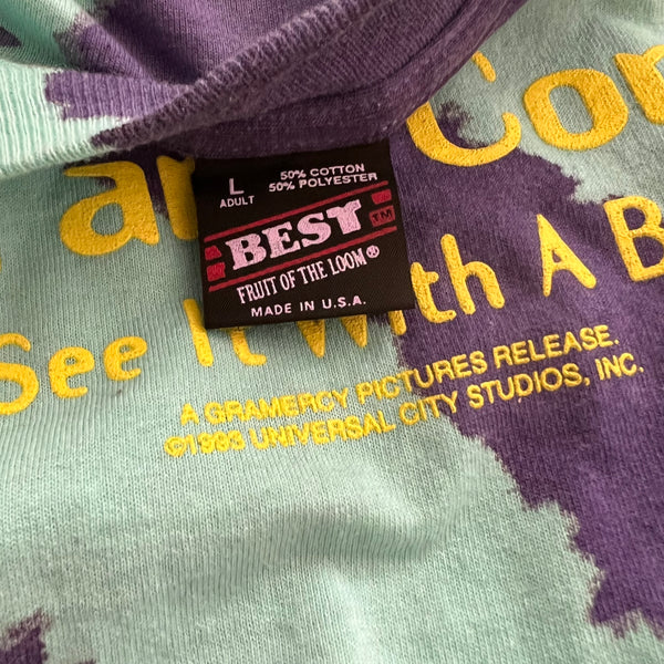 1993 Dazed And Confused Vintage Movie Soundtrack Tie Dye Tee Shirt